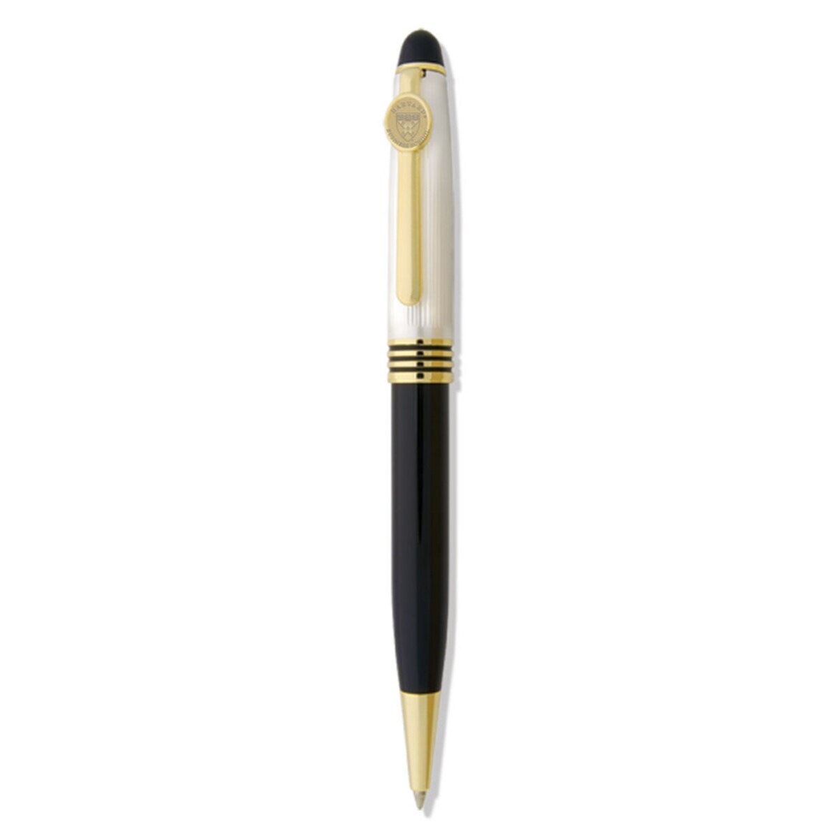 Harvard University ボールペン Harvard Signature Black & White Pearl Ball Point Pen